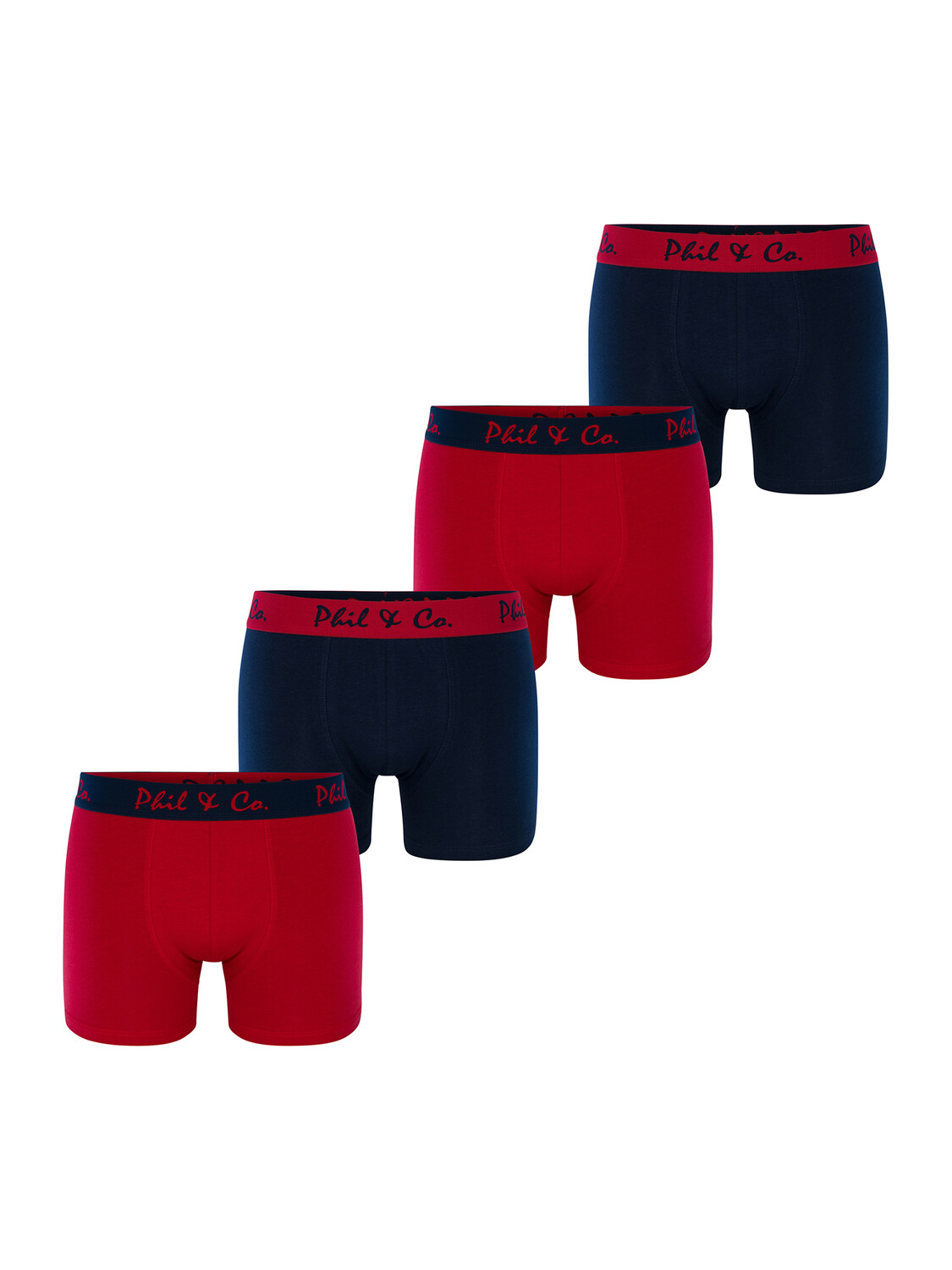 

Боксеры Phil & Co Berlin Retro Pants Jersey, цвет navy-rot