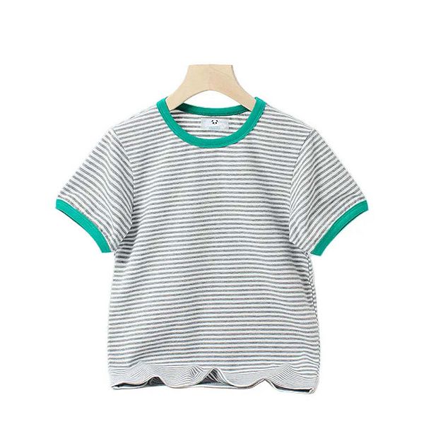 

Детская футболка с полосками Mykids-Usa, Grey