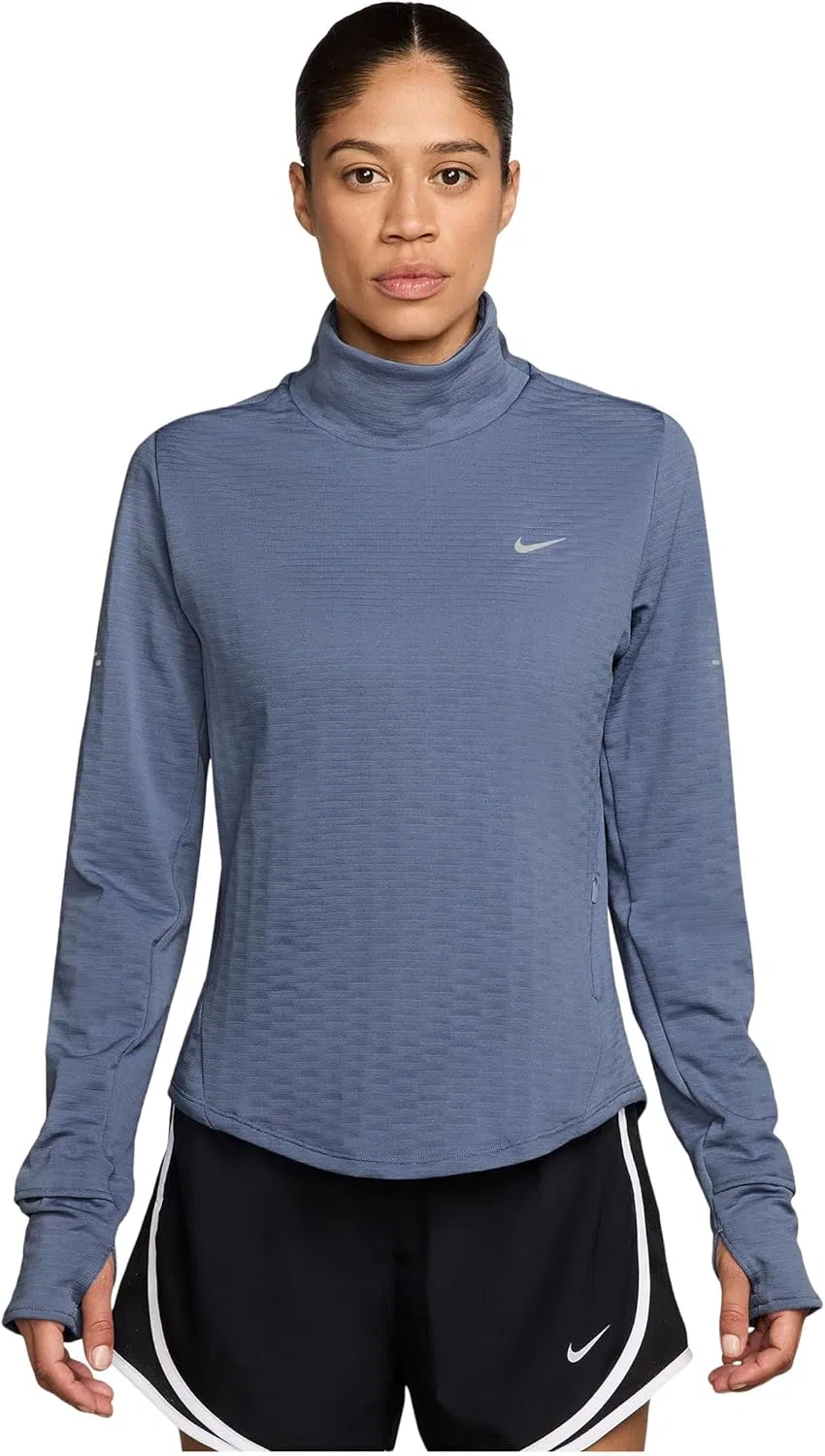 Водолазка Nike Swift Sphere Thermo-fit, цвет World Indigo/Reflective Silver