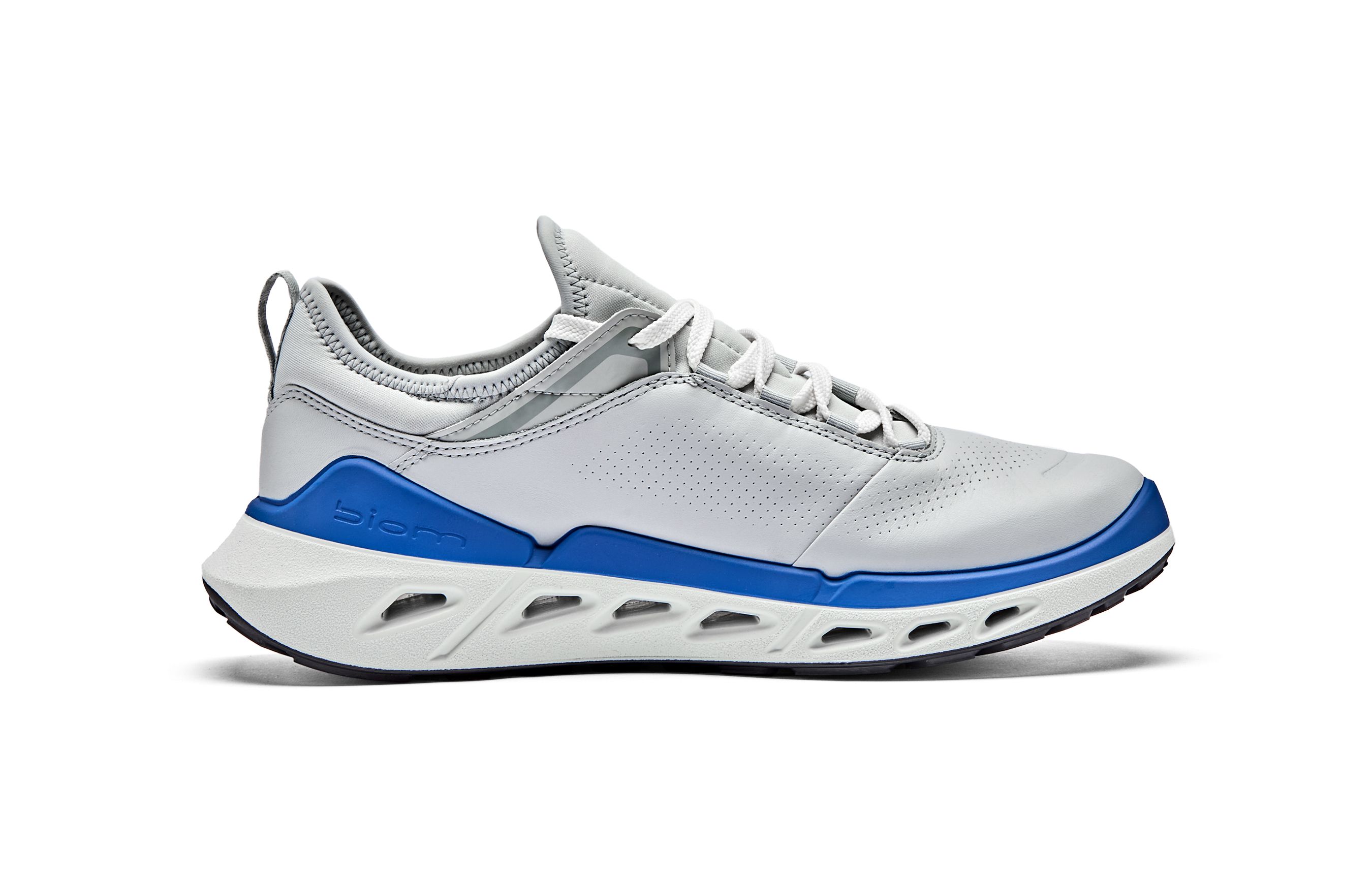Ecco SS26 BIOM 720 Collection Textile, Cow Leather Casual Shoes Men's Concrete Gray — фото 3