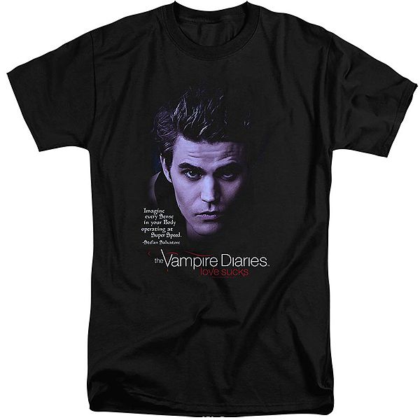 

Футболка с длинным рукавом Vampire diaries sense your body adult tall Licensed Character
