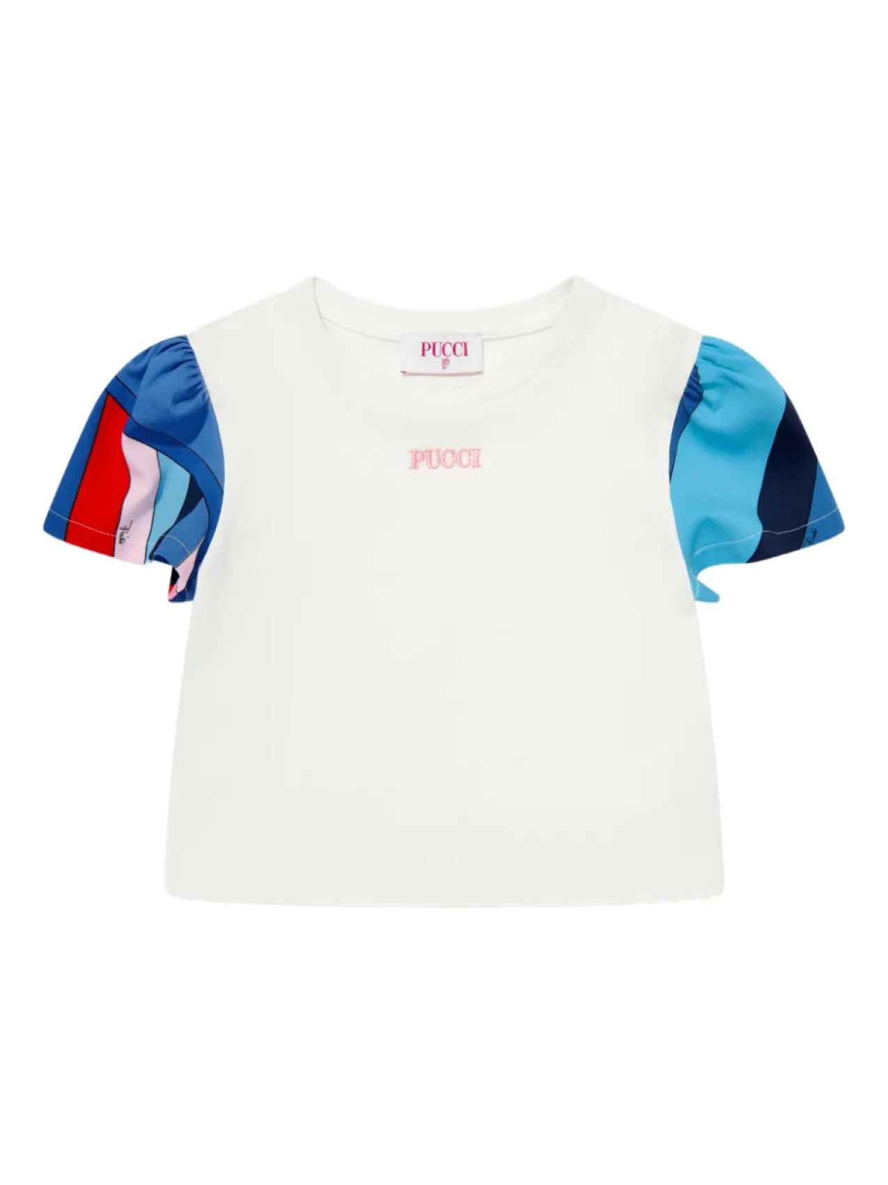 

Базовая футболка PUCCI Junior, белый
