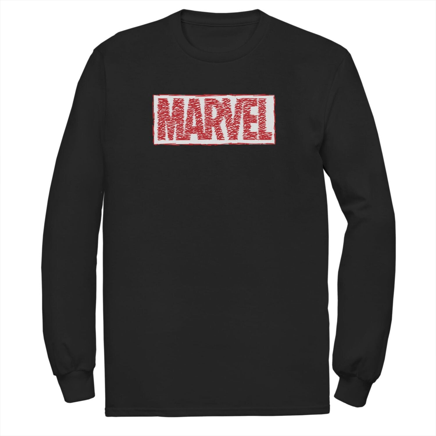 

Мужская футболка с логотипом Marvel Text Scribble