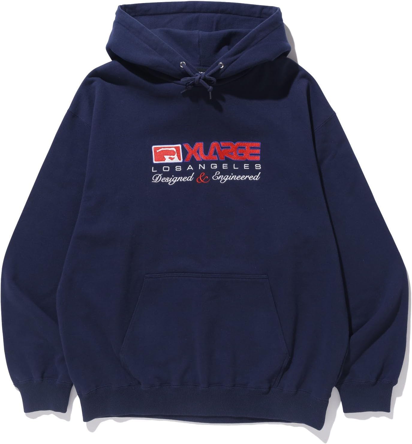 

Толстовка с капюшоном XLARGE INC для мужчин, темно-синий