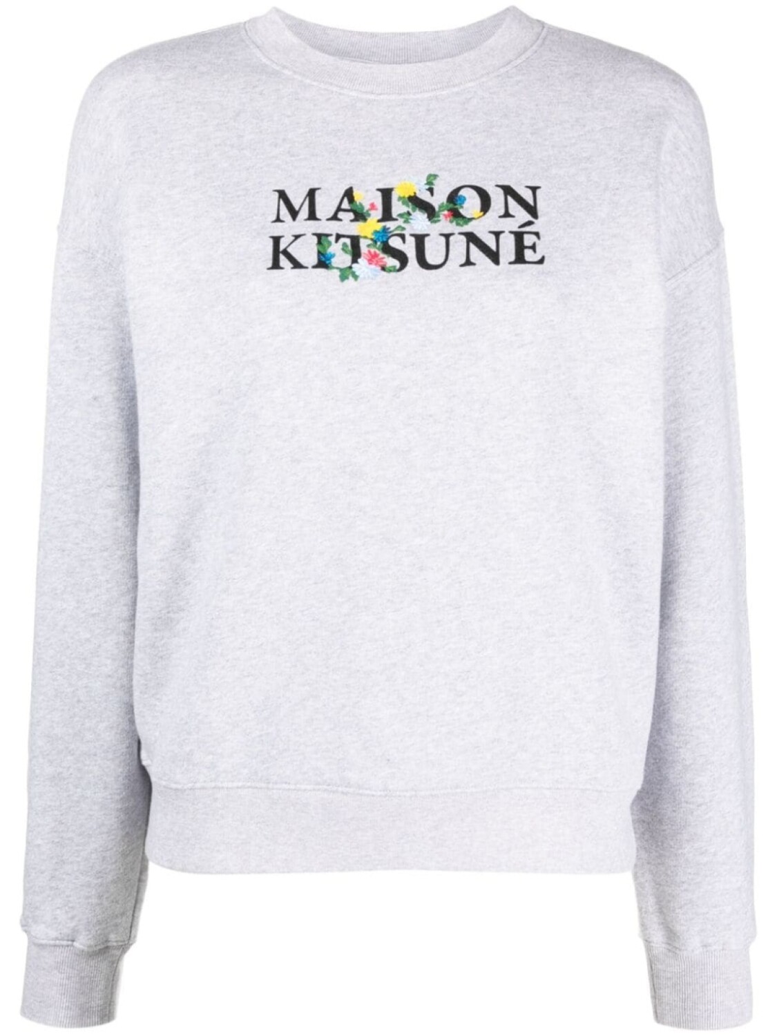 

Maison Kitsuné толстовка с логотипом, серый