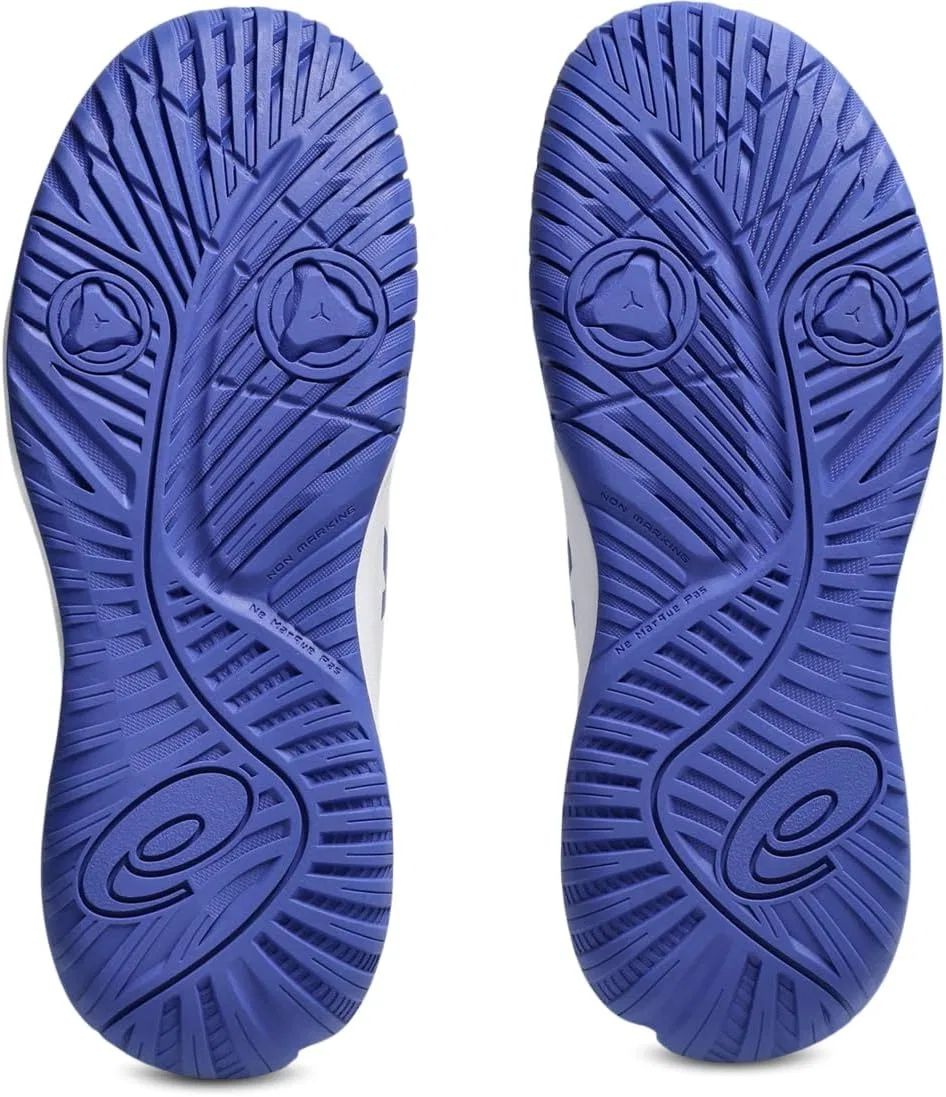 Кроссовки для тенниса ASICS Gel-Resolution X, для детей, белый/темный кобальт — фото 3