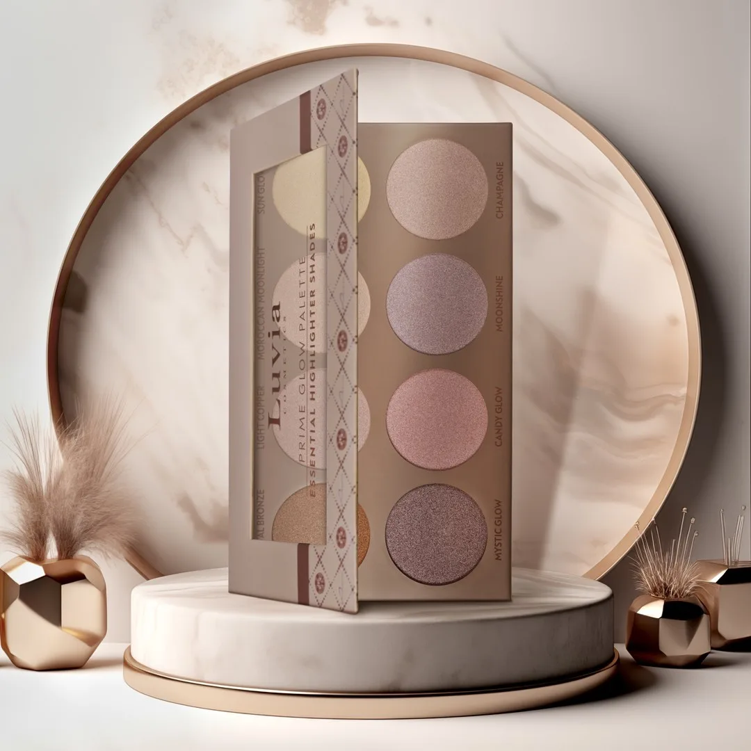 Набор для макияжа Teint Makeup Set Prime Glow Palette Luvia, 1 шт — фото 3