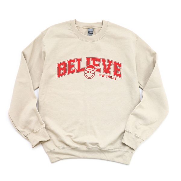 

SWSmiley varsity believe - женский свитшот Simply Sage Market, Dust, Зеленый, SWSmiley varsity believe - женский свитшот Simply Sage Market, Dust