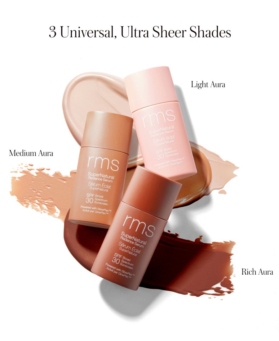 Сыворотка RMS Beauty — Для сияния кожи SuperNatural Radiance Serum с солнцезащитным фактором SPF , цвет light — фото 3