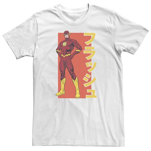 

Футболка Big & Tall DC Comics The Flash с портретом кандзи Licensed Character