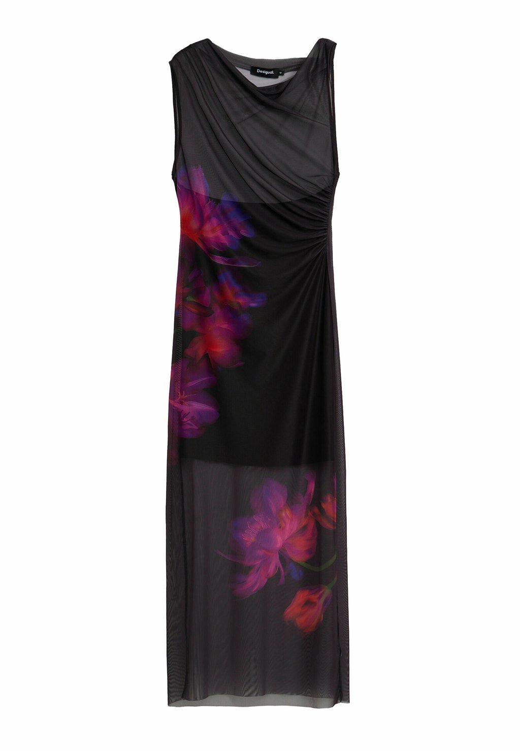 

Платье макси FLOWER Desigual, черный