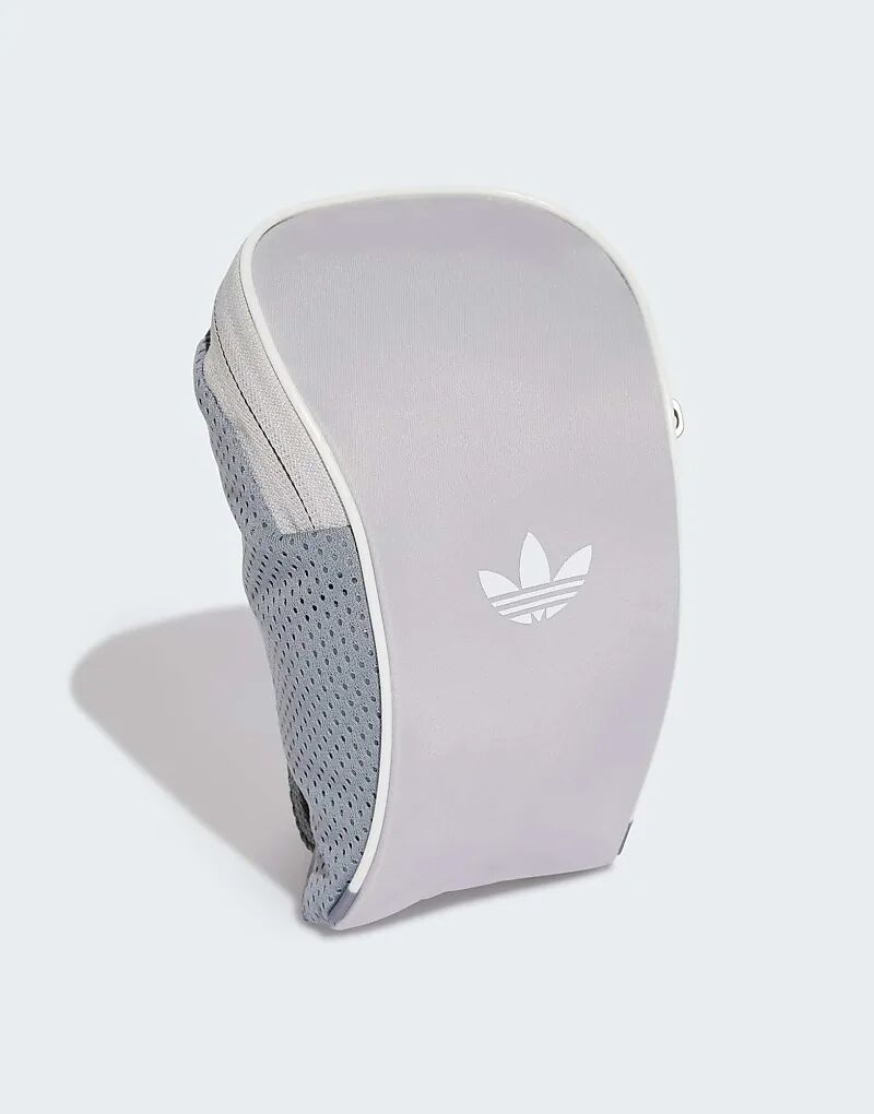 

Маленькая сумка Adicolor серого и белого цвета adidas Originals, Белый, Маленькая сумка Adicolor серого и белого цвета adidas Originals
