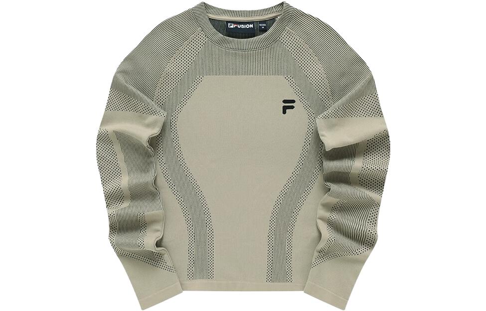 

Урбан тек вязаный свитер из замши для женщин FILA FUSION, Suede