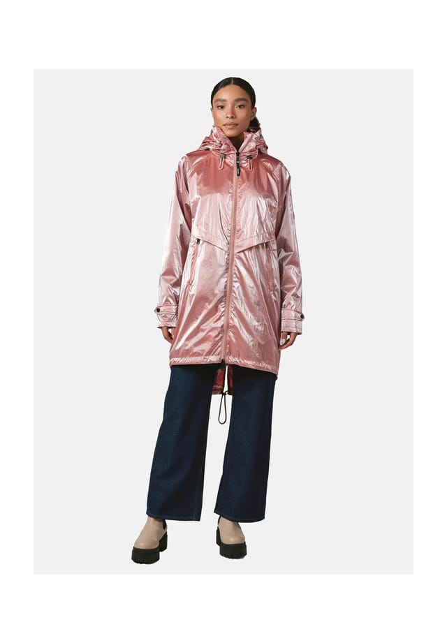 

Длинное пальто frodik shine Ragwear, розовый