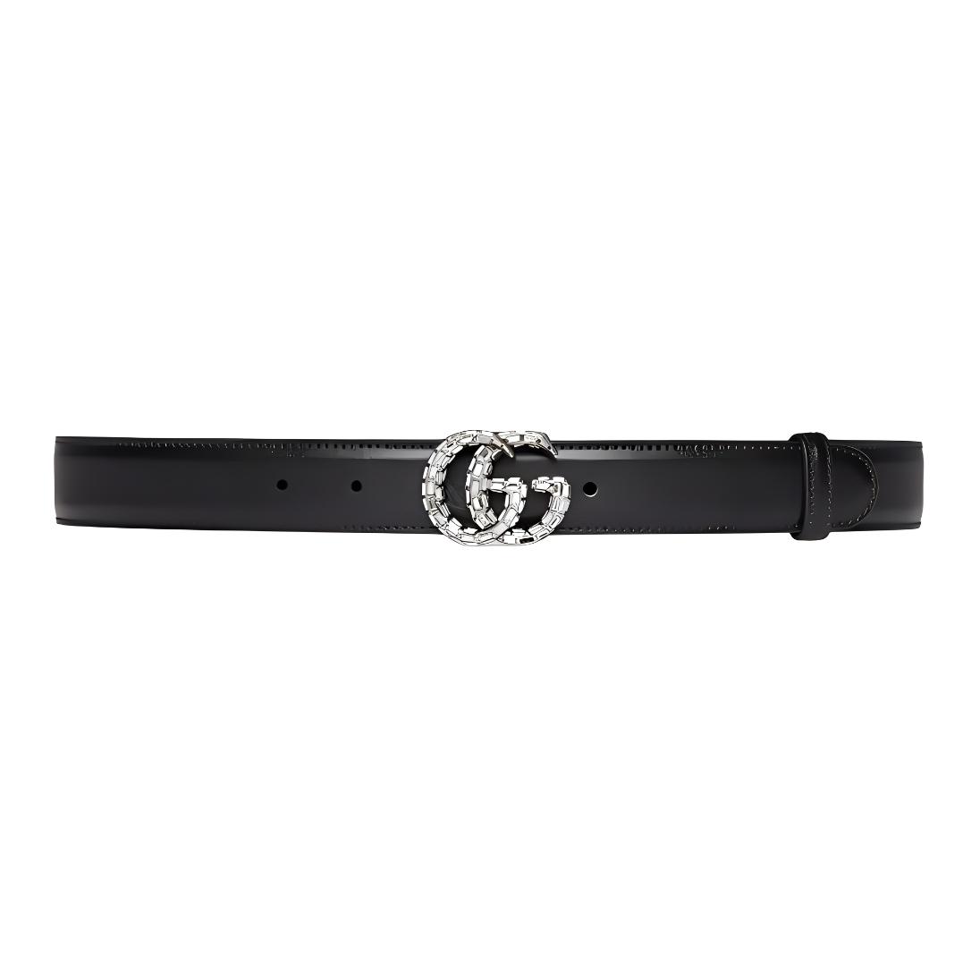 

Тонкий пояс Gg Marmont с кристаллами GUCCI