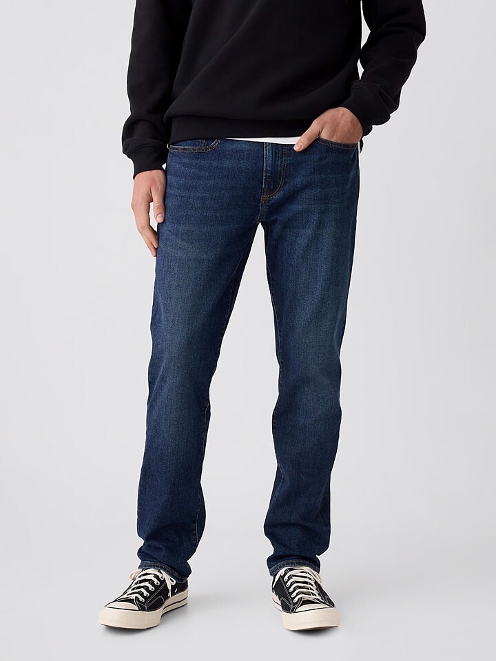 

Джинсы GAP Slim fit, темно-синий