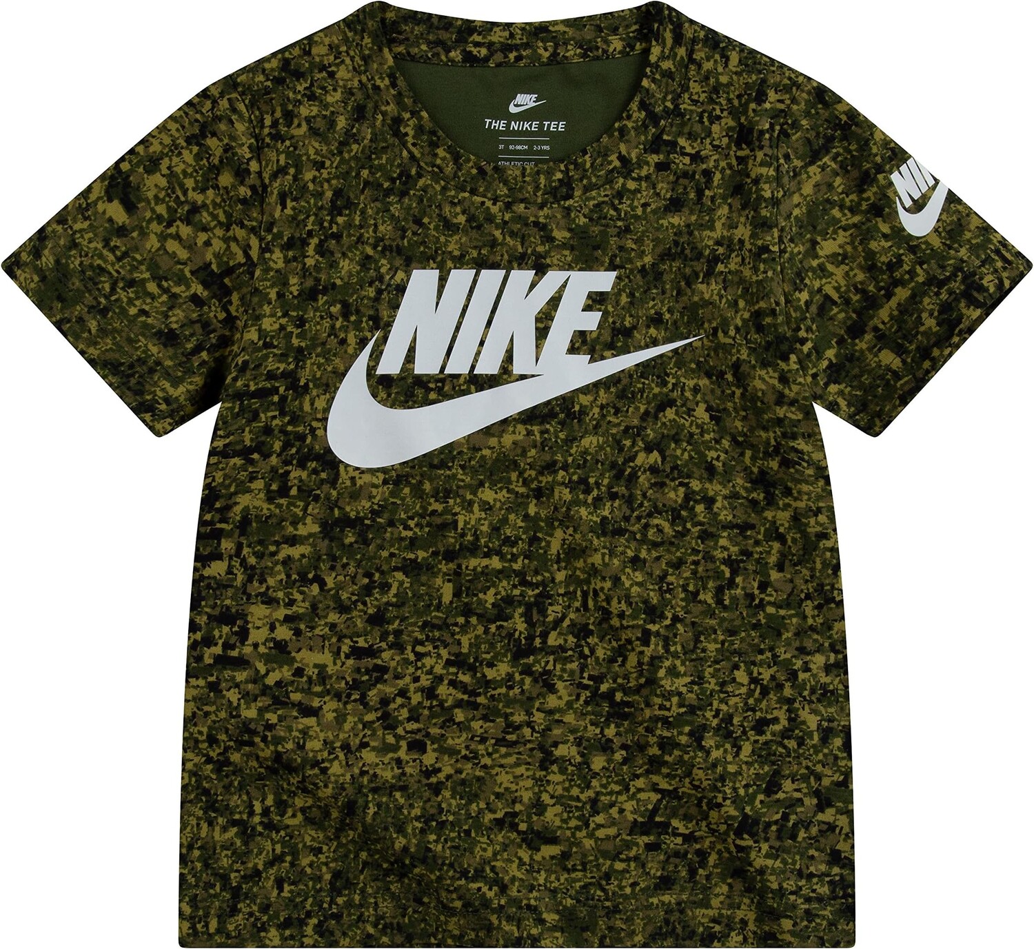 

Футболка Nike Digi Confetti Futura Tee, цвет Rough Green