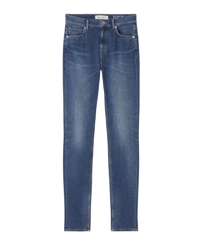 

Узкие джинсы Skara с высокой талией Marc O'Polo, синий