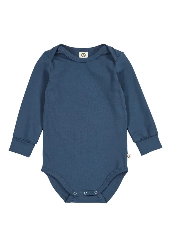 Боди для младенцев и малышей Green Cotton 2 pack body Müsli, тофу-нави — фото 4