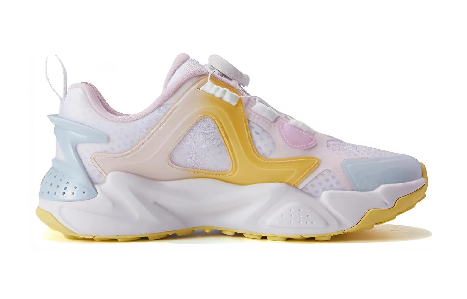FILA KIDS Детские кроссовки для бега с низким верхом, дышащие, с амортизацией, сине-белые — фото 4