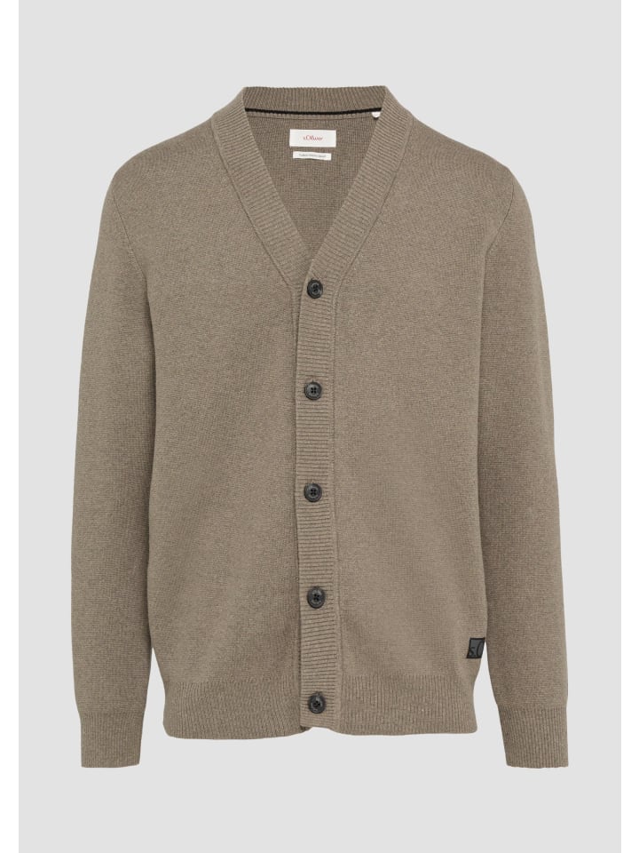 

Кардиган 83W0_светло-коричневый s.Oliver