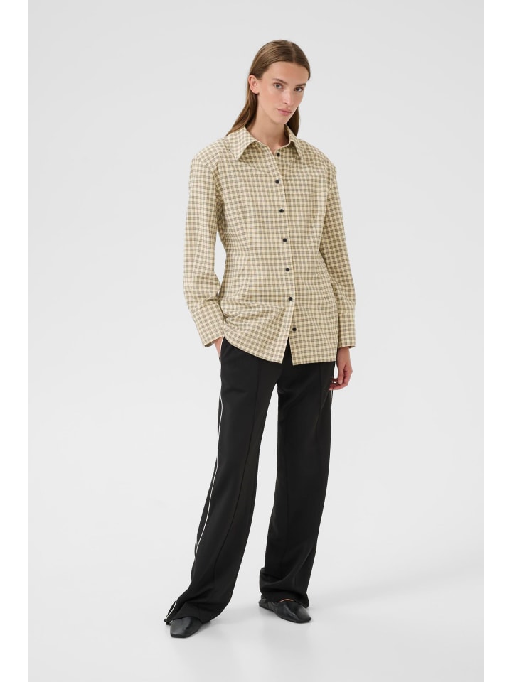 

Рубашка с длинными рукавами KBBillie Feminine в клетку Pebble Check Karen By Simonsen