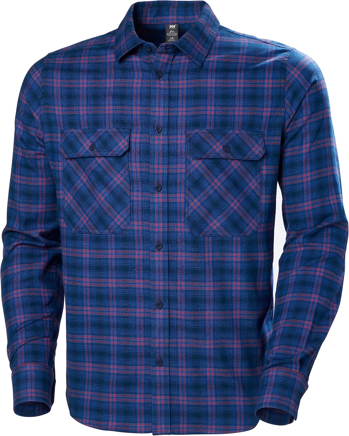 

Рубашка Helly-Hansen Lokka Flannel LS - мужская, легкая, с длинным рукавом, классический крой, дышащая и теплая, повседневная одежда для активного отдыха Helly Hansen, 584 Ocean Classic Plaid
