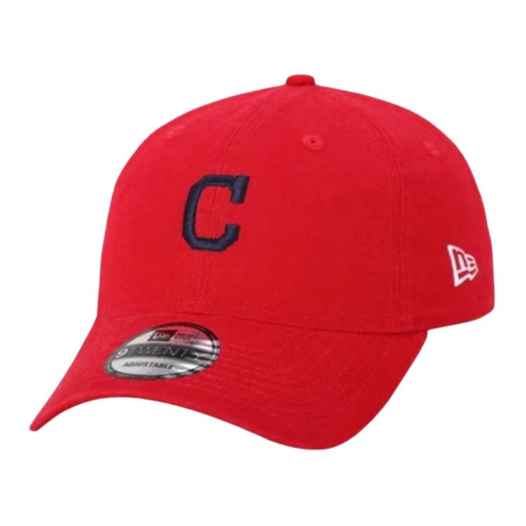 

New Era Хлопковая бейсболка унисекс красная, Red