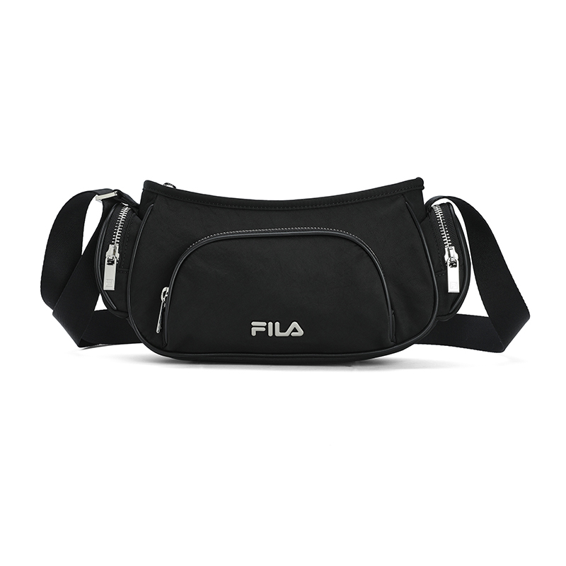 

FILA Тканевая сумка через плечо унисекс угольно-черная, Jet Black