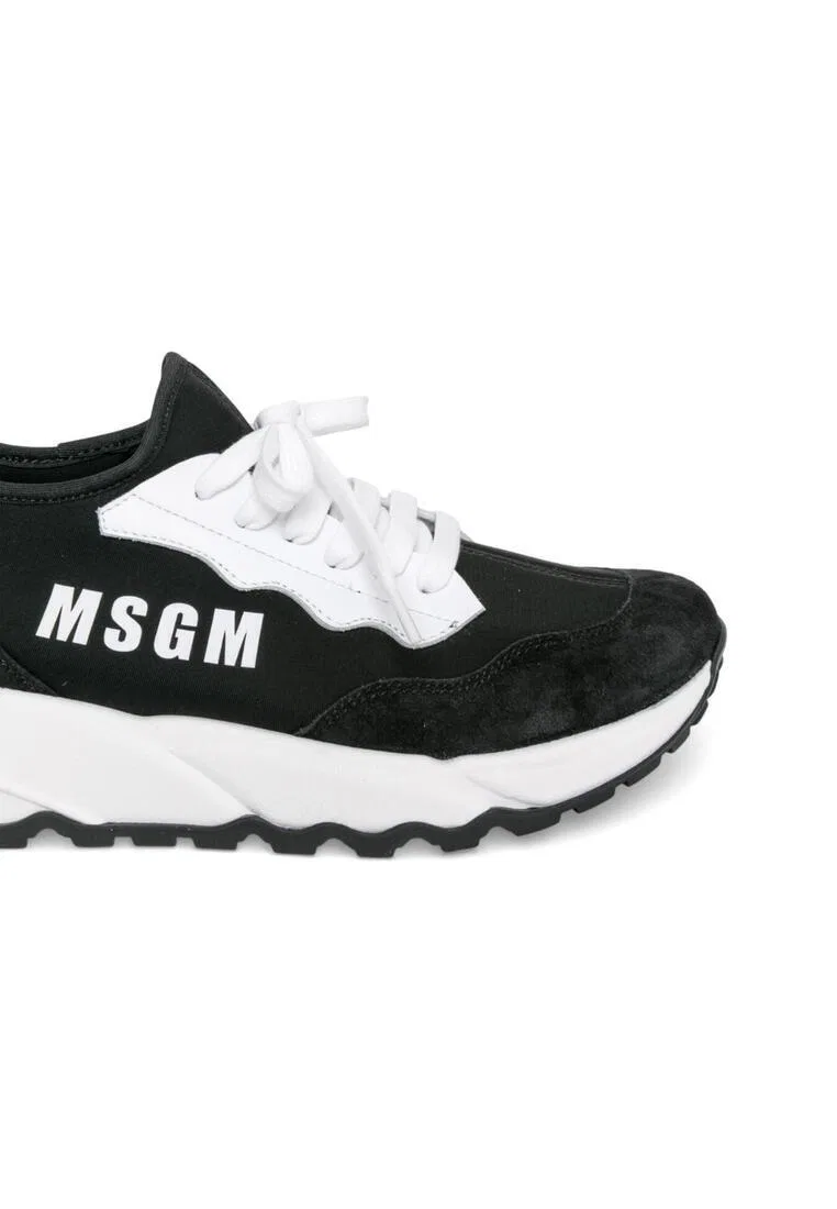 Кроссовки, полиэстер, детские Msgm, черный — фото 4