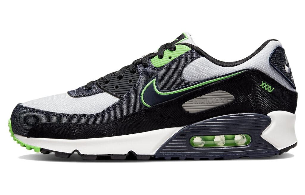 

Кроссовки Nike Air Max 90, черный/белый/зеленый