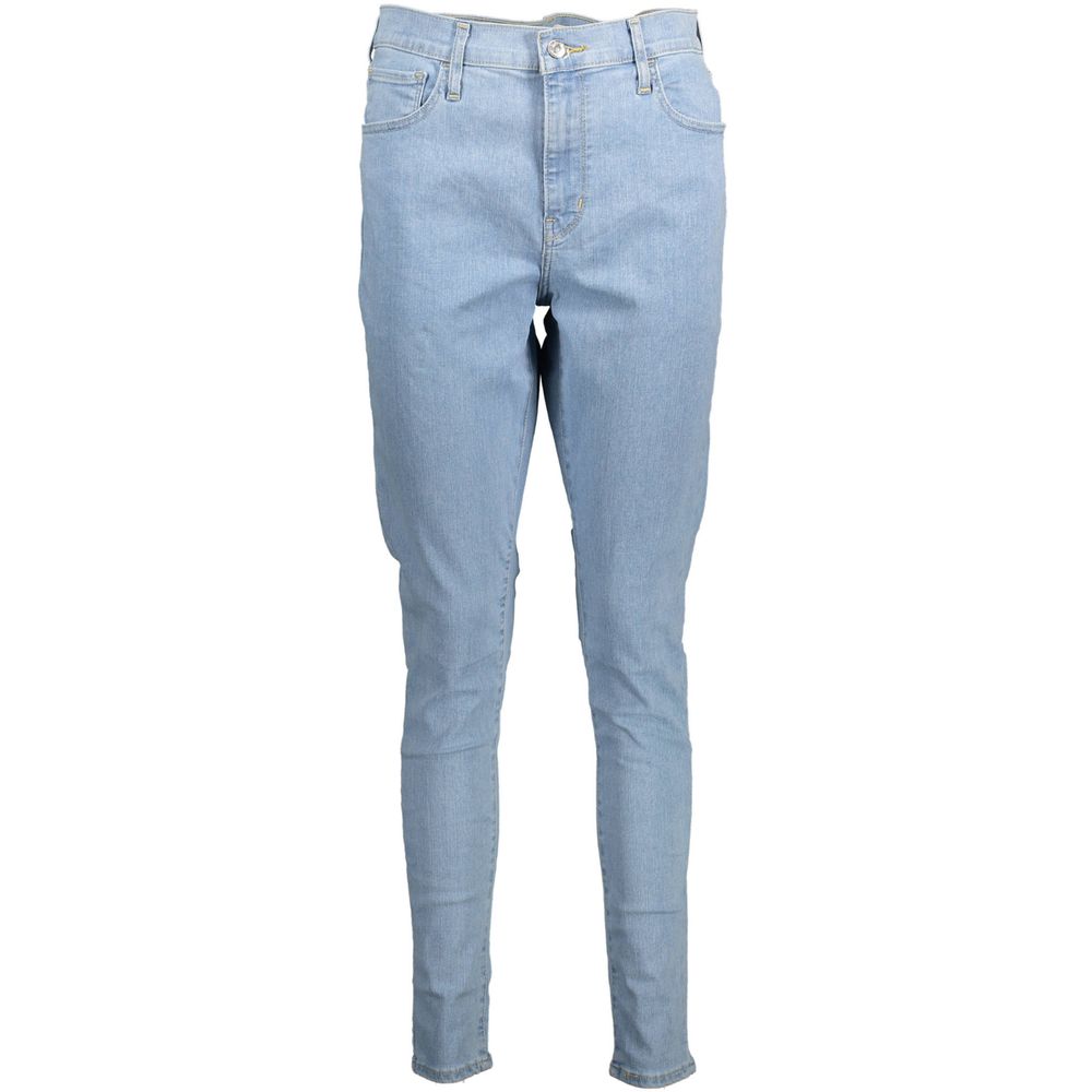 Синие хлопковые женские джинсы Levi´S, синий