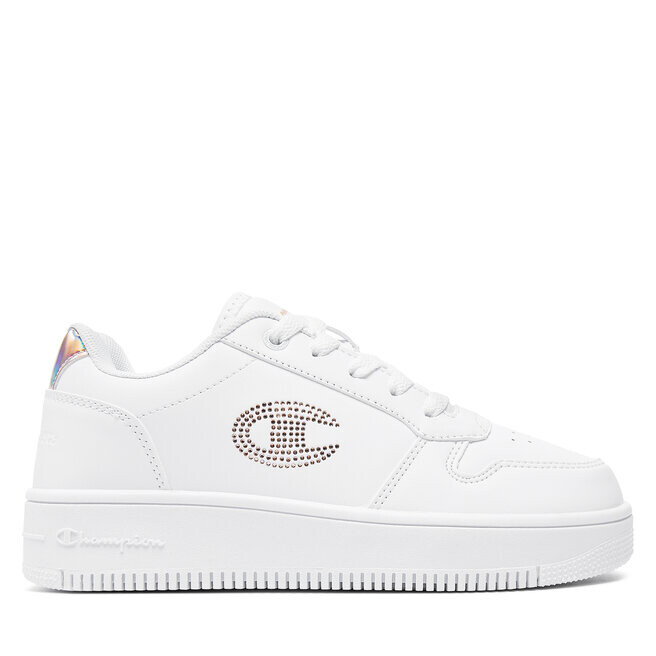 

Кроссовки Champion Rebound Platform Glitter G Gs Low Cut Shoe S32872-CHA-WW008 Wht/Rose Gold, белый