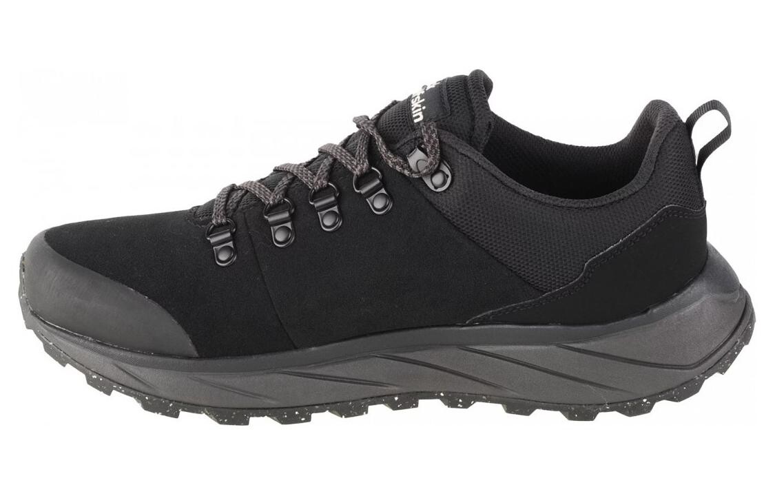 

Кроссовки мужские низкие черные/белые Jack Wolfskin