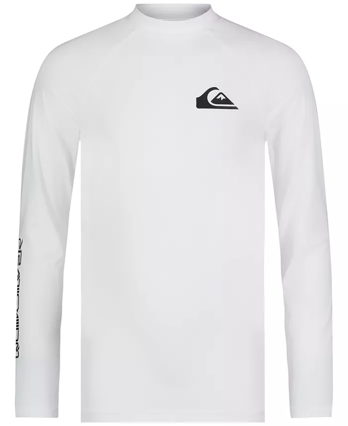 

Рашгард Big Boys Everyday UPF 50 с длинными рукавами Quiksilver, белый