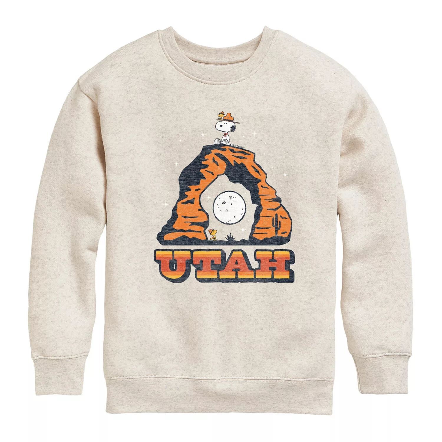 

Флисовая толстовка с рисунком Peanuts Utah Arches для мальчиков 8–20 лет Licensed Character