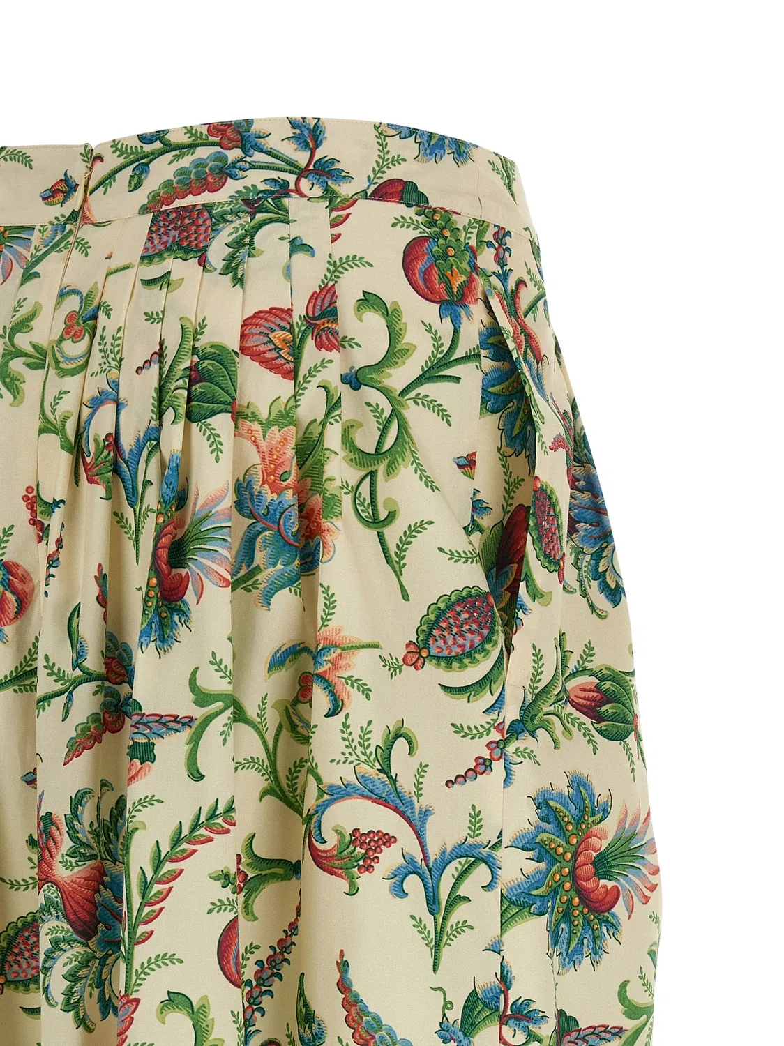 Юбка с цветочным узором ETRO, мультицвет — фото 4