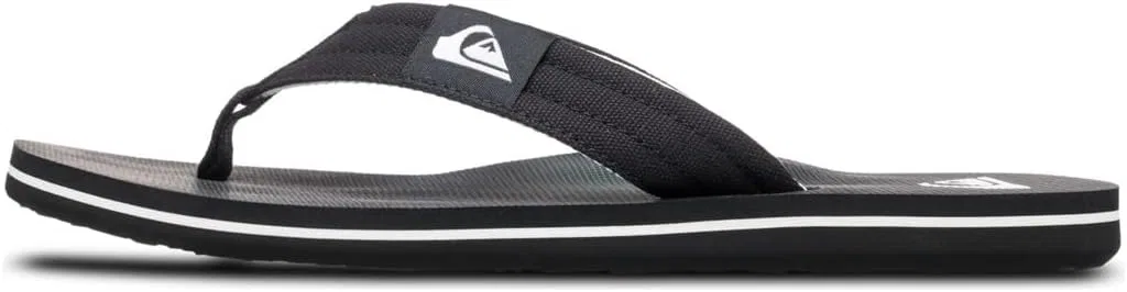 Мужские сандалии Quiksilver Molokai Layback M SNDL XKGS, угольный — фото 2