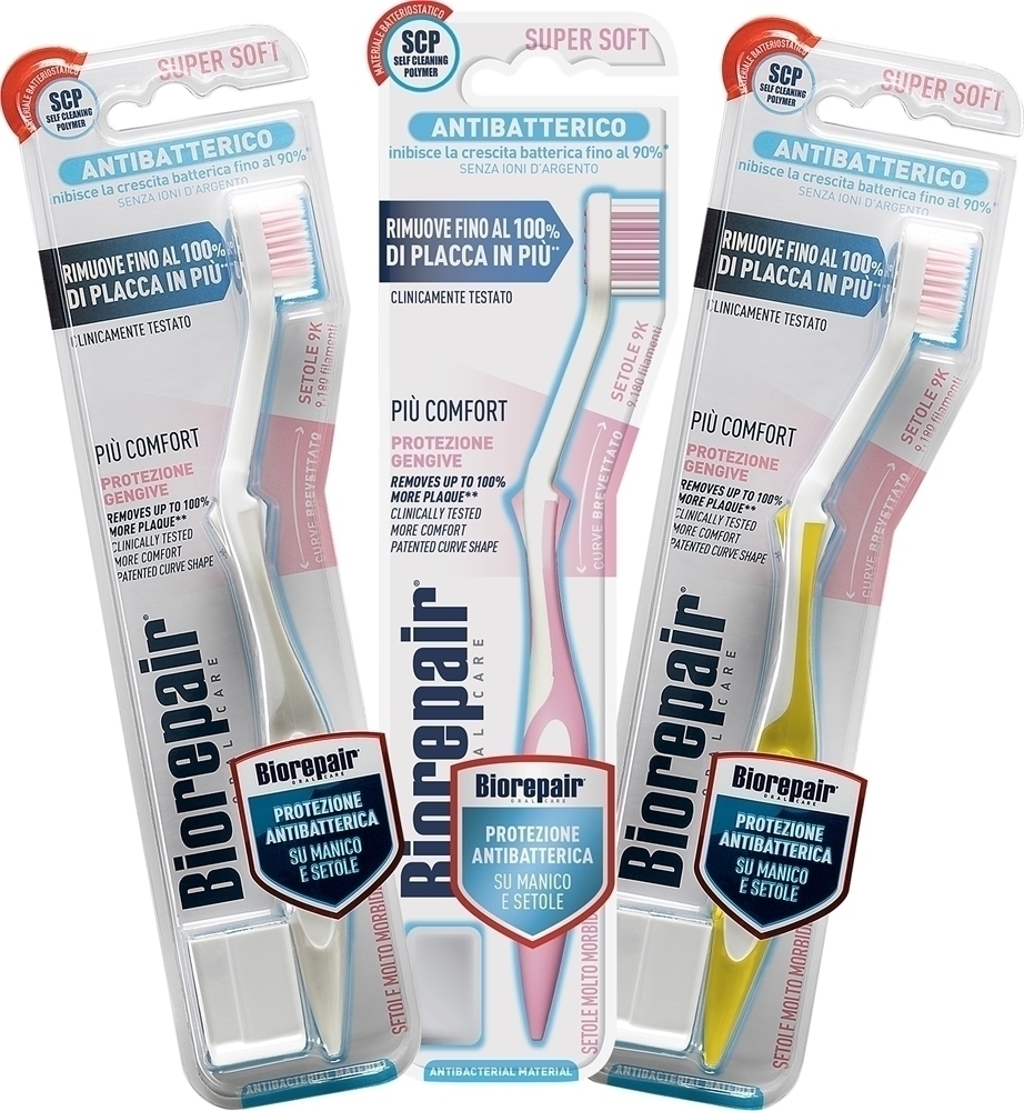 Супермягкая зубная щетка для десен Biorepair, 1 шт — фото 2