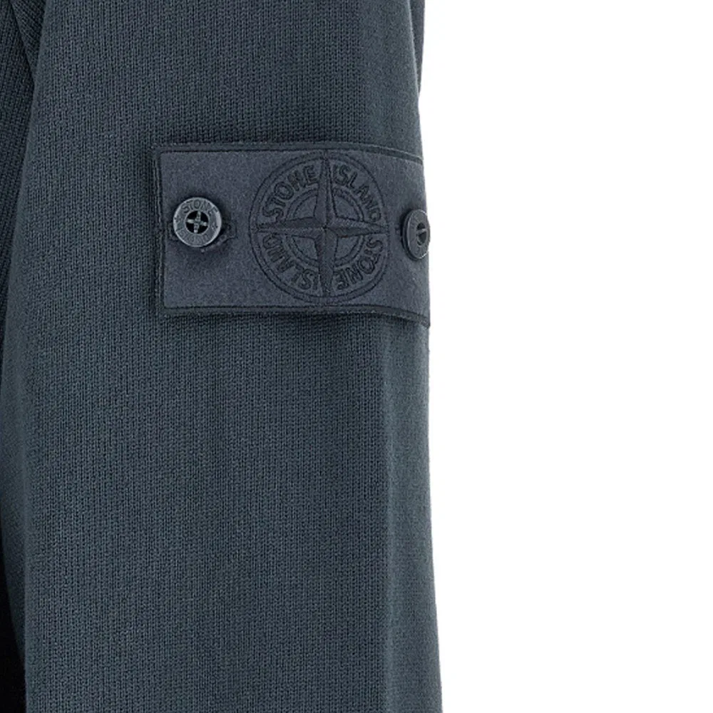 Свитшот с рукавом реглан STONE ISLAND, Blue — фото 4