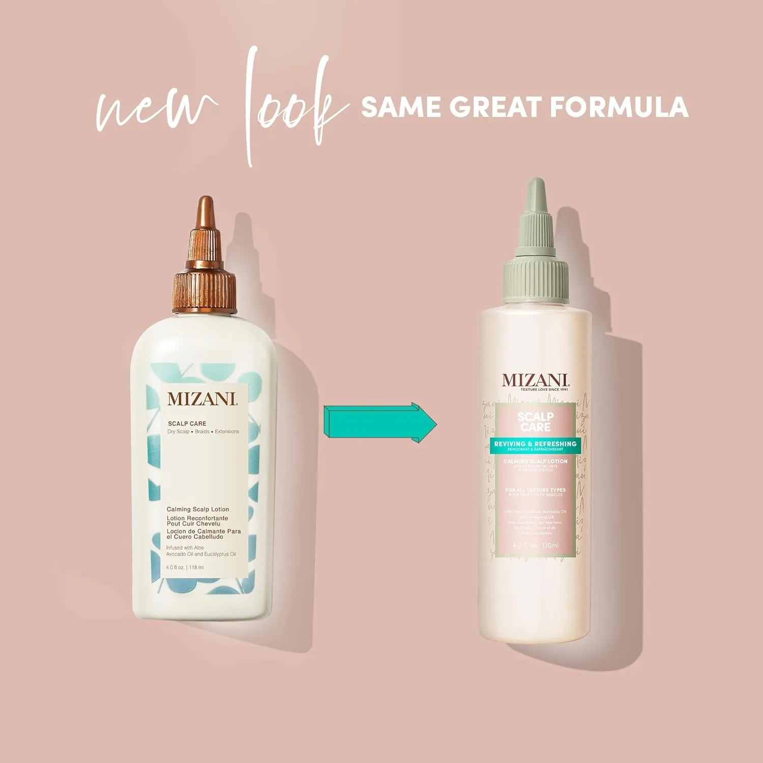 Успокаивающий лосьон для кожи головы Mizani Scalp Care - средство от перхоти, против шелушения, с эвкалиптом, маслом авокадо и ментолом, без силиконов и парабенов. — фото 2