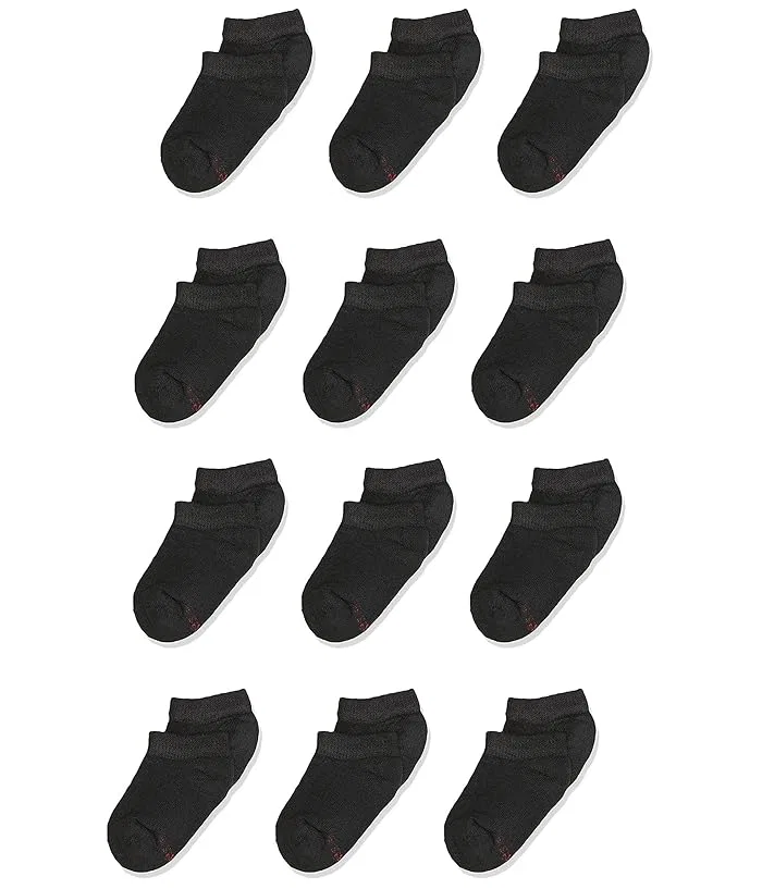 Носки с мягкой подошвой Hanes, Black - 12 Pack