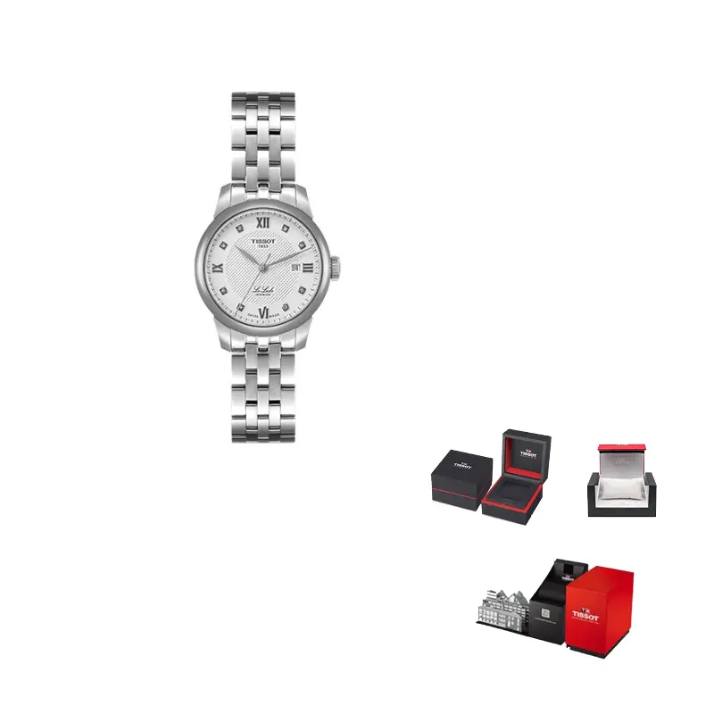 

TISSOT Часы Women's Le Locle Collection Watch, Silver Dial