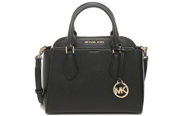 

MICHAEL KORS Коллекция сумок Daria Handbag, кожаная сумка через плечо, женская сумка-труба, черная