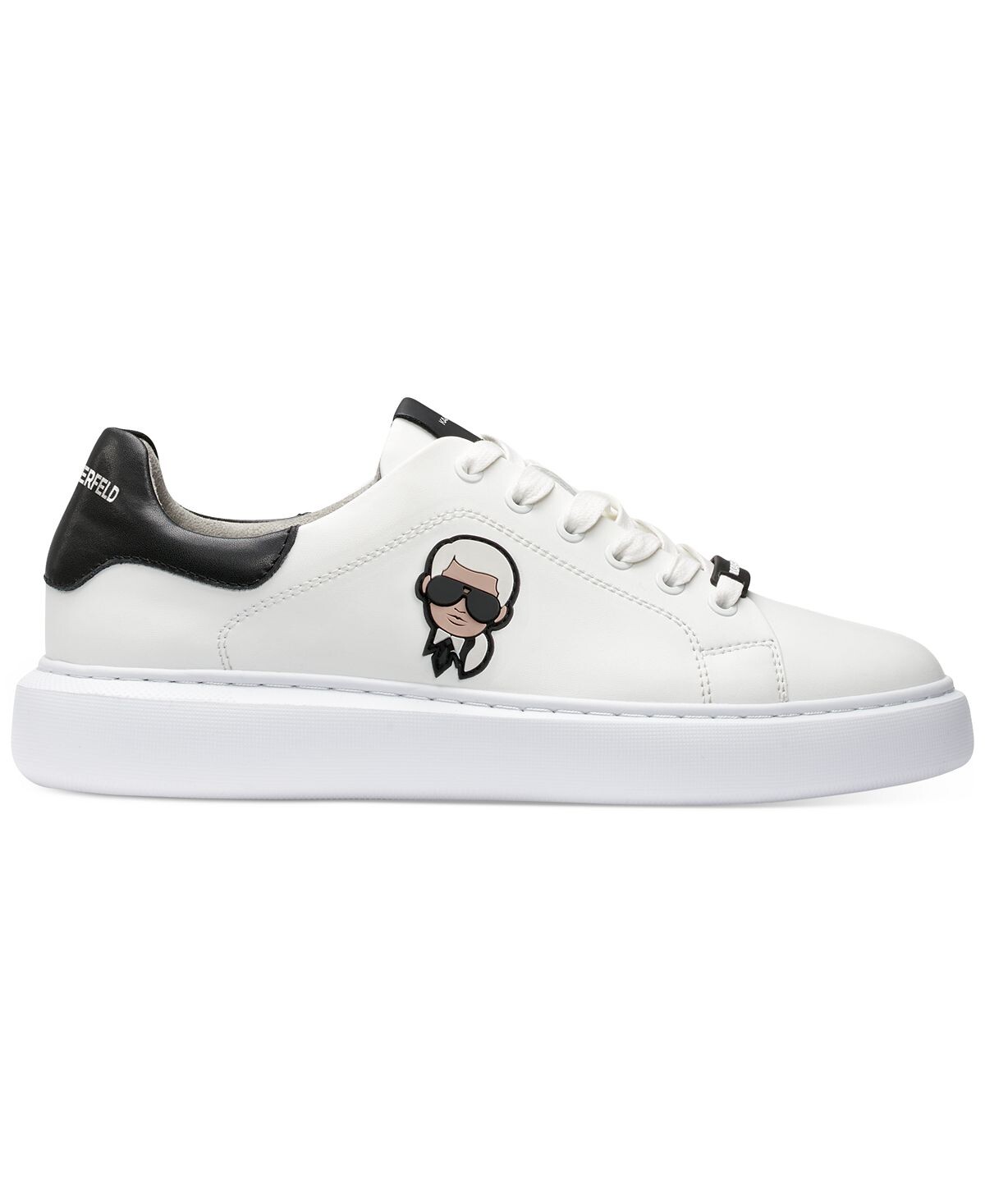 

Кроссовки Karl Lagerfeld Paris Head, белый/черный