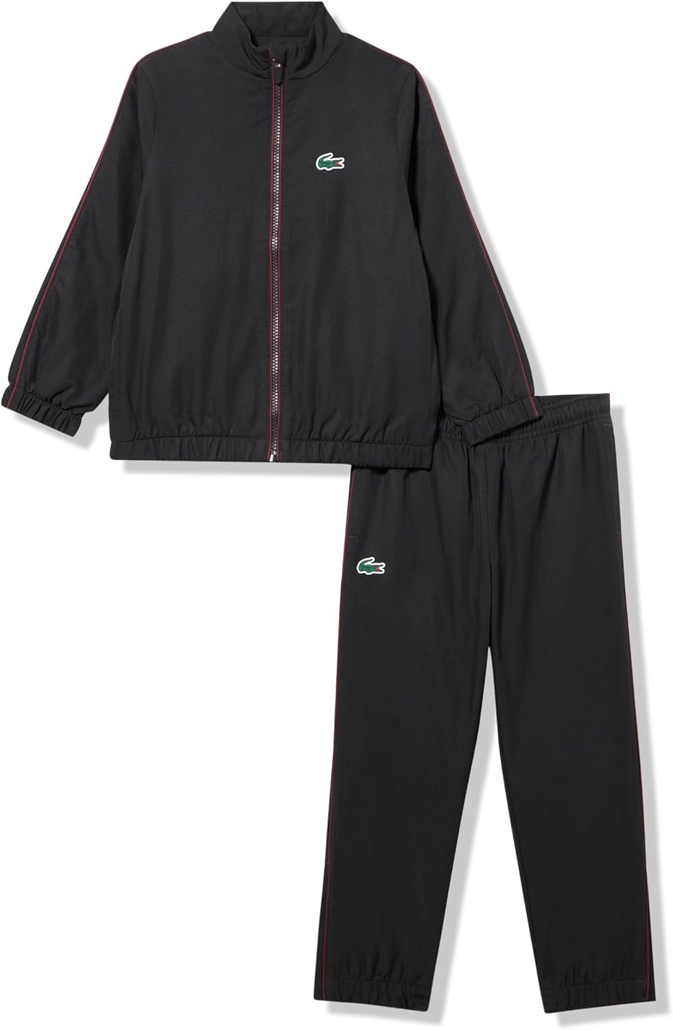 

Теннисный спортивный костюм Lacoste для мальчиков, Black/Bordeaux