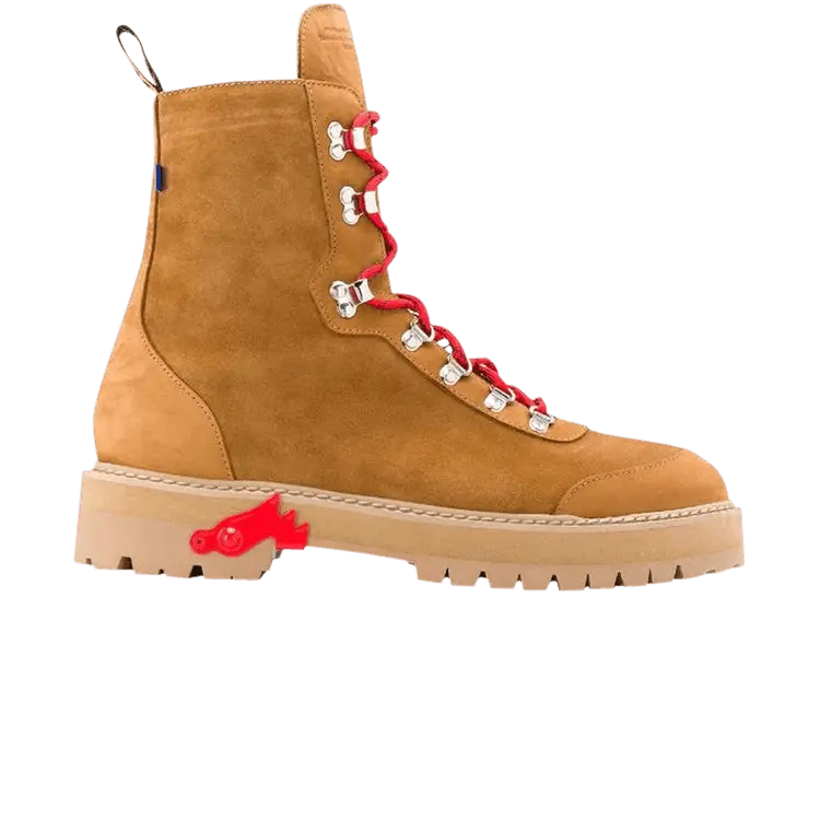 

Ботинки Off-White Hiking Boot 'Light Brown', коричневый