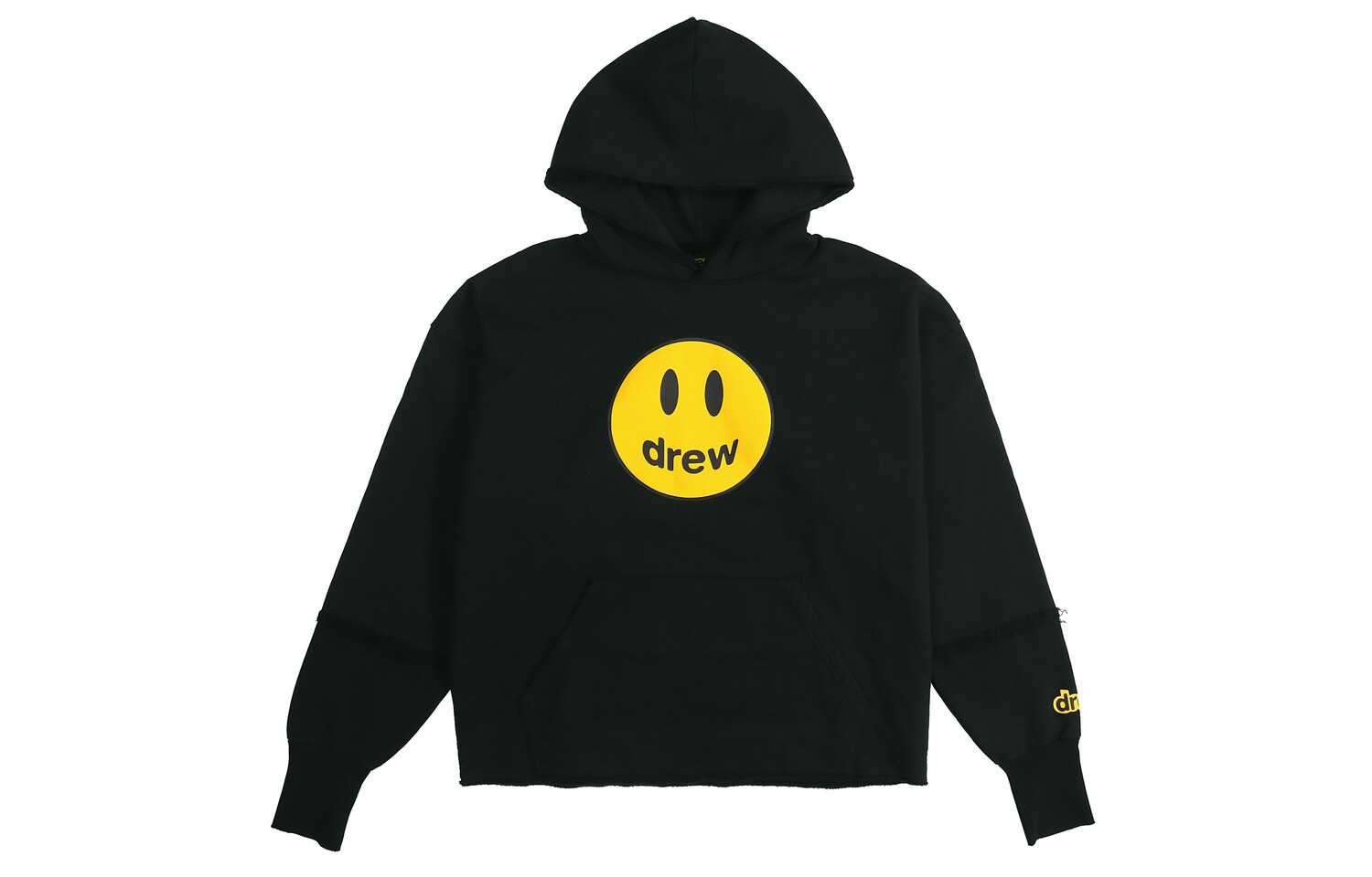 

Толстовка Smiley Collection унисекс черная Drew House, черный