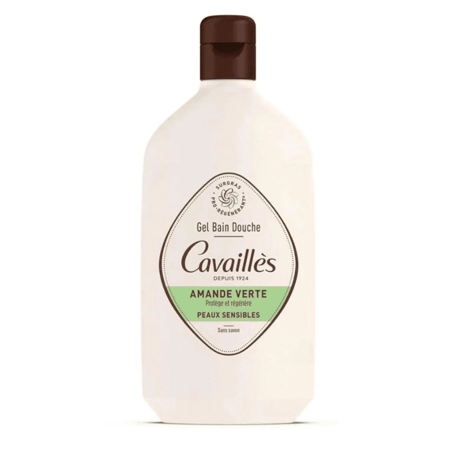 Гель для душа Rogé Cavaillès с ароматом зеленого миндаля, 400 мл Cavaillès