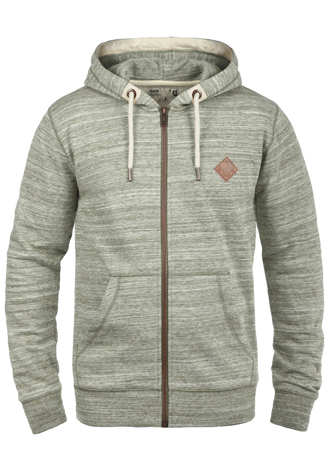 

Толстовка !SOLID Kapuzensweatjacke, зеленый